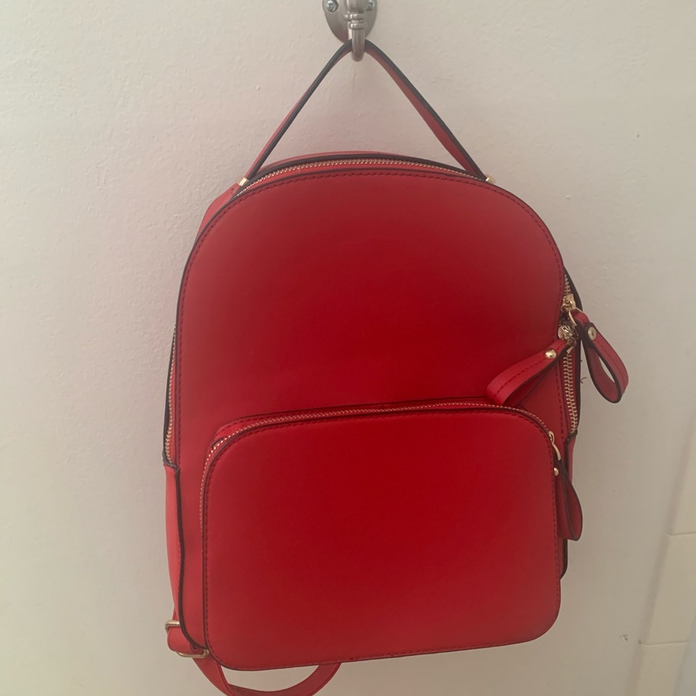 Red backpack/purse!!